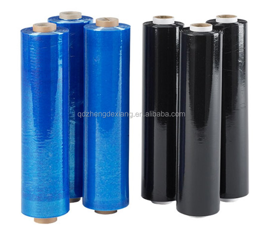 Color Change Laminating Corona Treat Cpe Pet Film Colored Aluminum Foil Rolls Construction Plastic Roll Wrap For Food