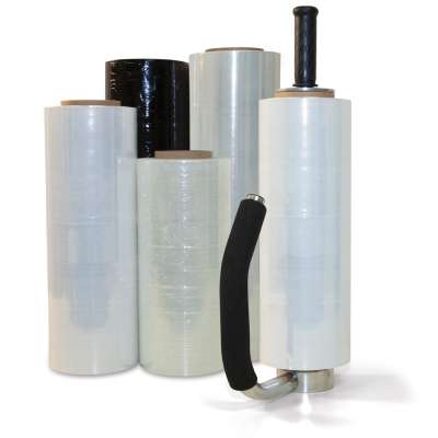 Pe plastic film roll made from 100% pure lldpe material